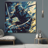 Ninja Fighters I Painting by Numbers